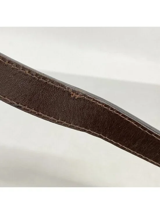 Fendi Handbag Zucca Mamma Bucket Nylon Canvas Brown Silver - Picture 8 of 10